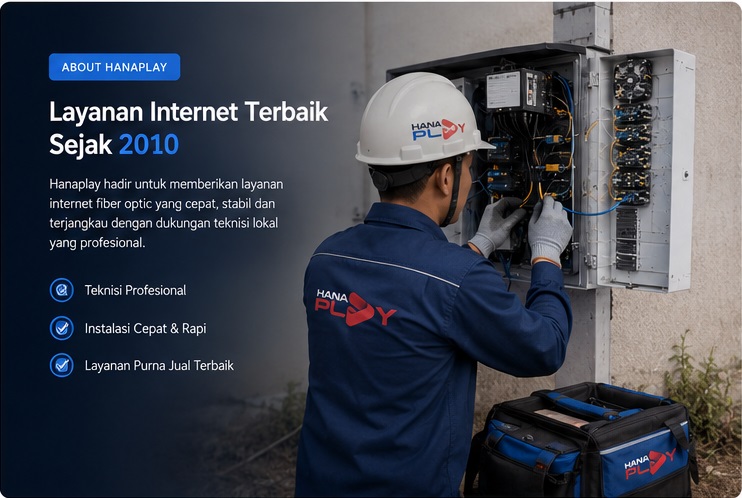 Internet Hanaplay untuk aktivitas harian